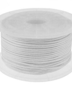 CABO TRENZADO POLIESTER1,5mm BLANCO