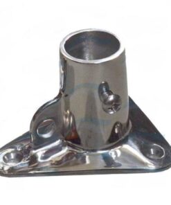 SOPORTE CANDELERO INOX 90º