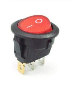  Basculante Rojo ilum ON/OFF 3 polos con luz 220V