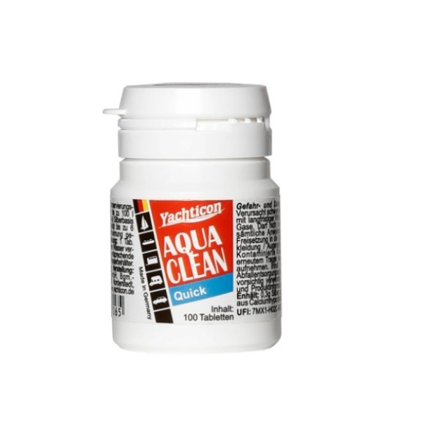 Aqua Clean AC 1 -rápido- 100 comprimidos - Yachtic